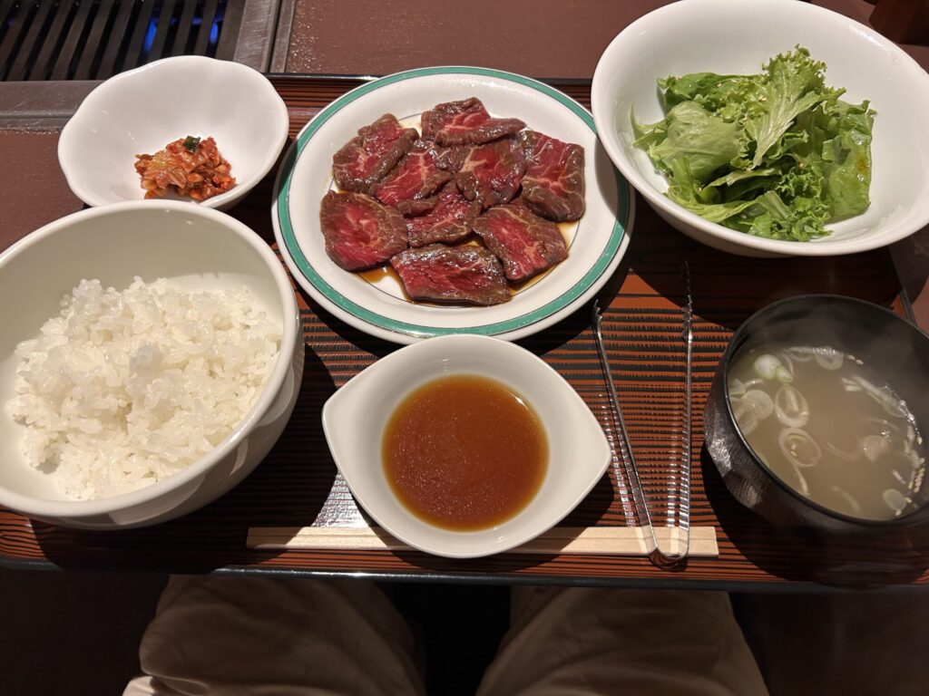 焼肉バリバリ　ランチ